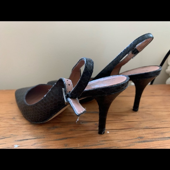 Vice Camuto kitten heel slingbacks - Picture 2 of 5